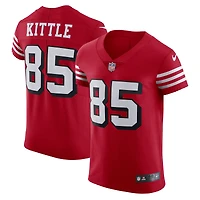 Maillot Nike George Kittle Scarlet San Francisco 49ers Alternate Vapor Elite pour homme