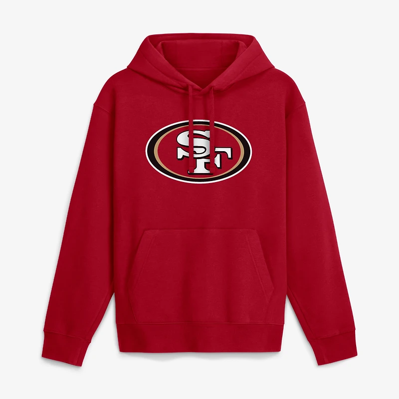 Men's Nike George Kittle Scarlet San Francisco 49ers Name & Number Hoodie