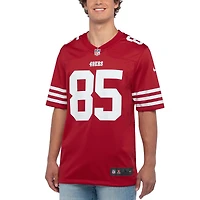 Maillot de match joueur Nike George Kittle Scarlet des San Francisco 49ers pour homme