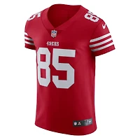Maillot Nike George Kittle Scarlet San Francisco 49ers Vapor Elite pour homme