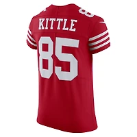 Maillot Nike George Kittle Scarlet San Francisco 49ers Vapor Elite pour homme