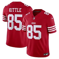 Men's Nike George Kittle Scarlet San Francisco 49ers Vapor F.U.S.E. Stitched Limited Jersey