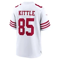 Men's Nike George Kittle White San Francisco 49ers Team Game Jersey