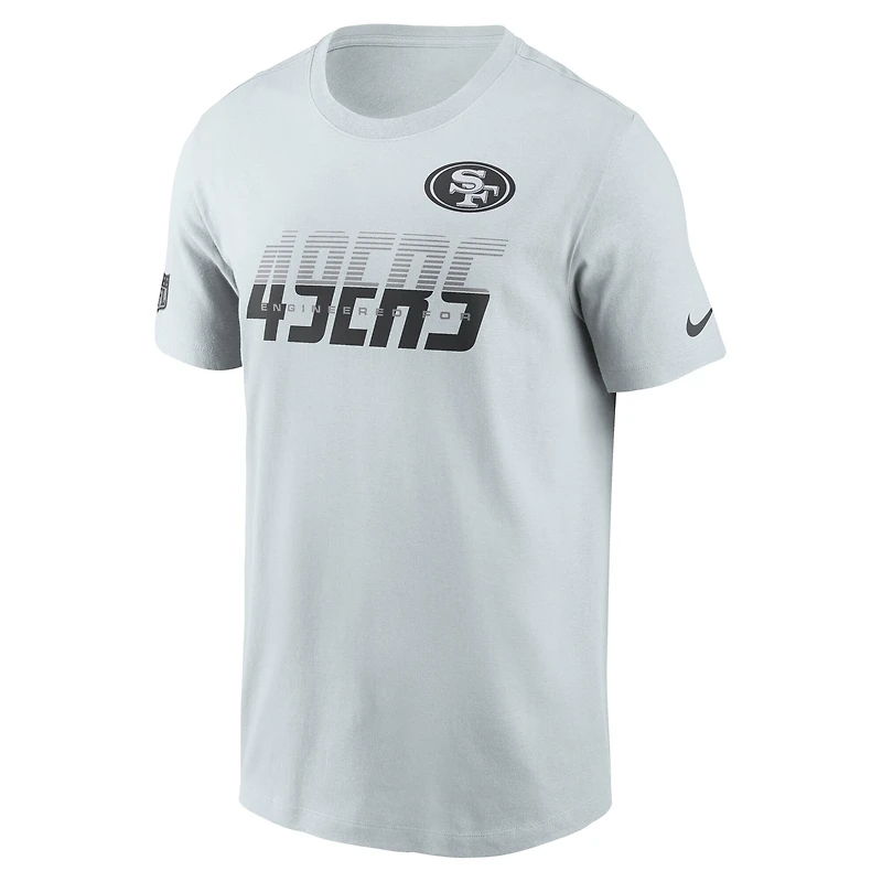Men's Nike Gray San Francisco 49ers Sideline Dri-FIT T-Shirt