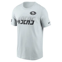 Men's Nike Gray San Francisco 49ers Sideline Dri-FIT T-Shirt