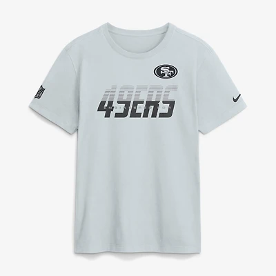 Men's Nike Gray San Francisco 49ers Sideline Dri-FIT T-Shirt