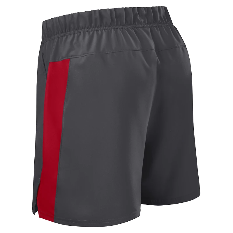 Short Nike Victory Dri-FIT gris tissé pour homme des San Francisco 49ers