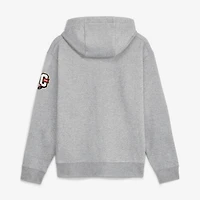 Sweat à capuche polaire Nike Heather Gray San Francisco 49ers 80e anniversaire Showdown Club pour homme