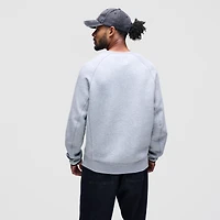 Men's Nike Heather Gray San Francisco 49ers Tech Fleece Raglan Sweatshirt