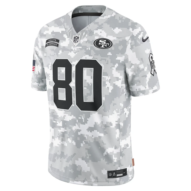 Maillot Nike Jerry Rice Arctic Camo San Francisco 49ers 2024 Salute to Service Retired Player Limited pour homme