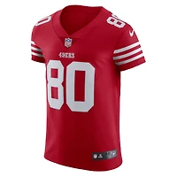 Men's Nike Jerry Rice Scarlet San Francisco 49ers Vapor Elite Retired Player Jersey