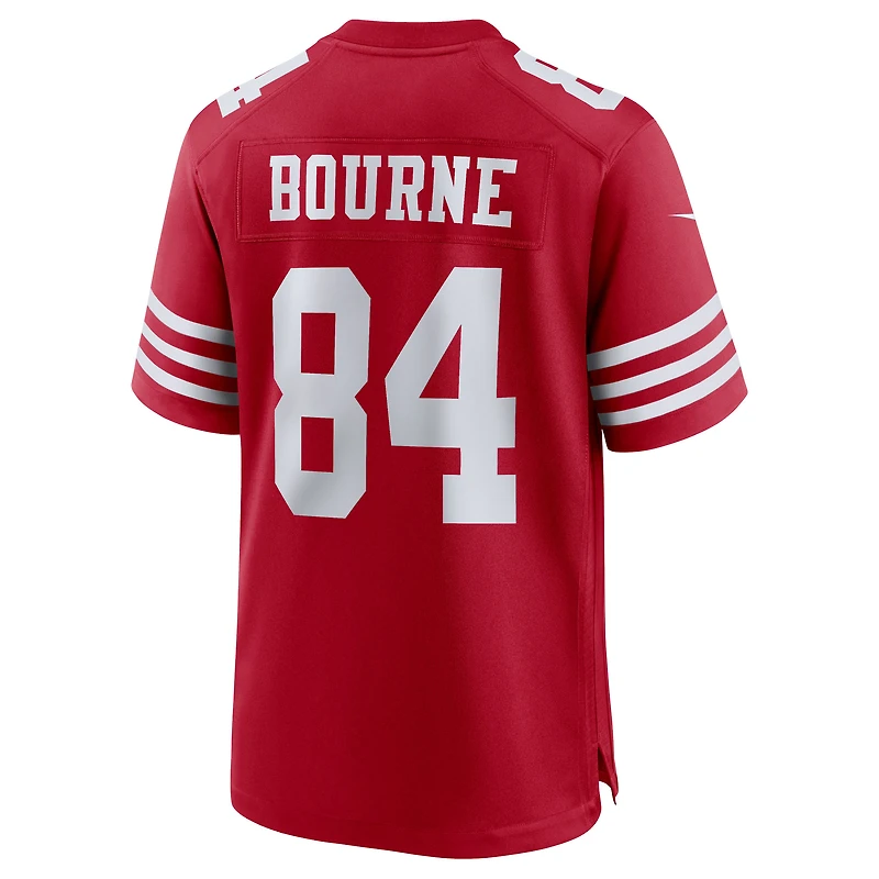 maillot Nike Kendrick Bourne Scarlet pour homme, de l'équipe des San Francisco 49ers