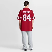 Men's Nike Kendrick Bourne  Scarlet San Francisco 49ers Team Game Jersey