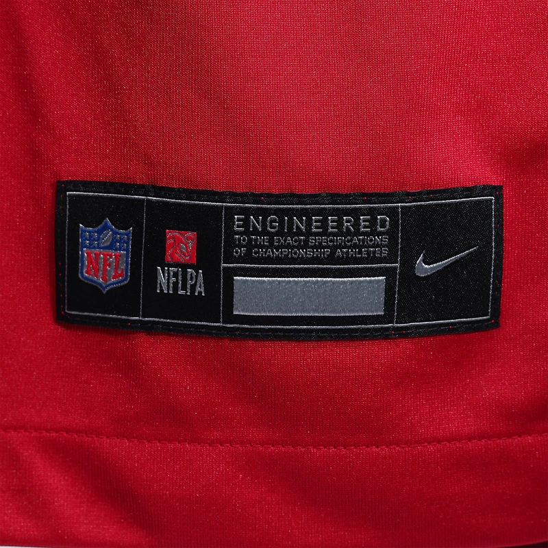 maillot Nike Kendrick Bourne Scarlet pour homme, de l'équipe des San Francisco 49ers