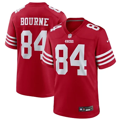 maillot Nike Kendrick Bourne Scarlet pour homme, de l'équipe des San Francisco 49ers