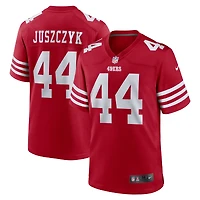 Maillot de match joueur Nike Kyle Juszczyk Scarlet San Francisco 49ers pour homme