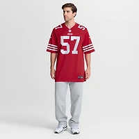 Men's Nike Luke Gifford  Scarlet San Francisco 49ers Team Game Jersey