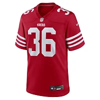 Maillot de match Nike Marques Sigle Scarlet des San Francisco 49ers pour homme
