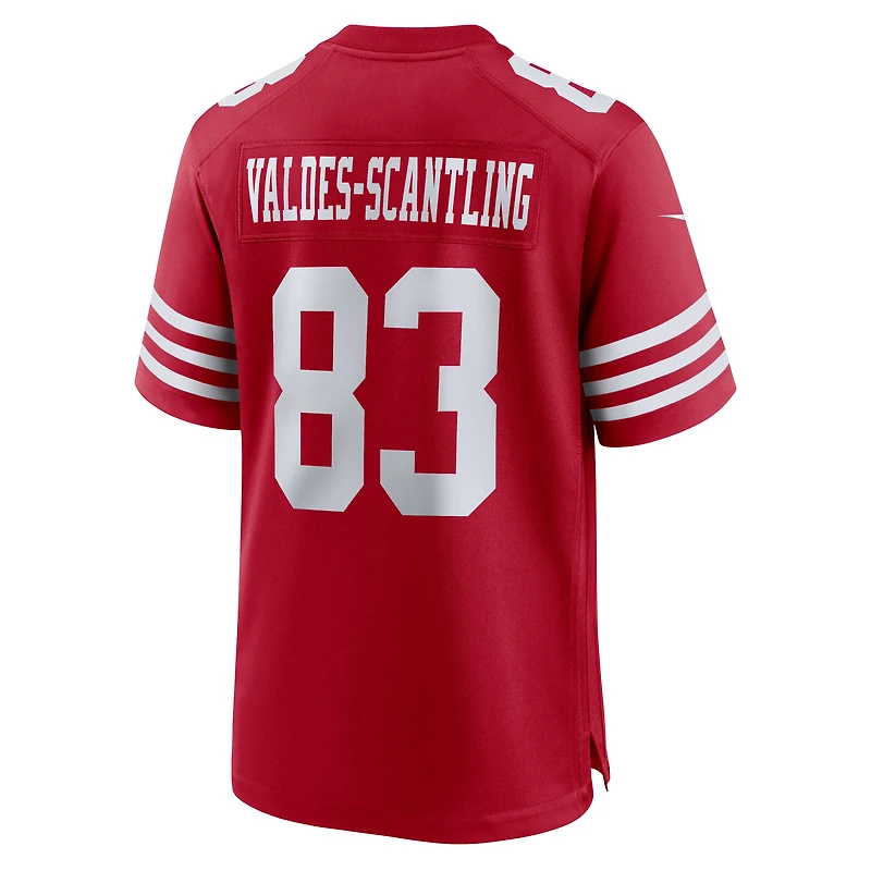 Maillot Nike Marquez Valdes-Scantling Scarlet pour homme des 49ers de San Francisco