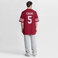 Men's Nike Mike Evans Scarlet San Francisco 49ers Game Jersey