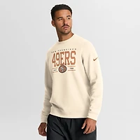 Sweat-shirt Nike Natural San Francisco 49ers Always Reppin' Club pour homme