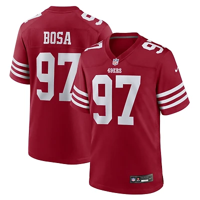 Men's Nike Nick Bosa Scarlet San Francisco 49ers Player Game Jersey