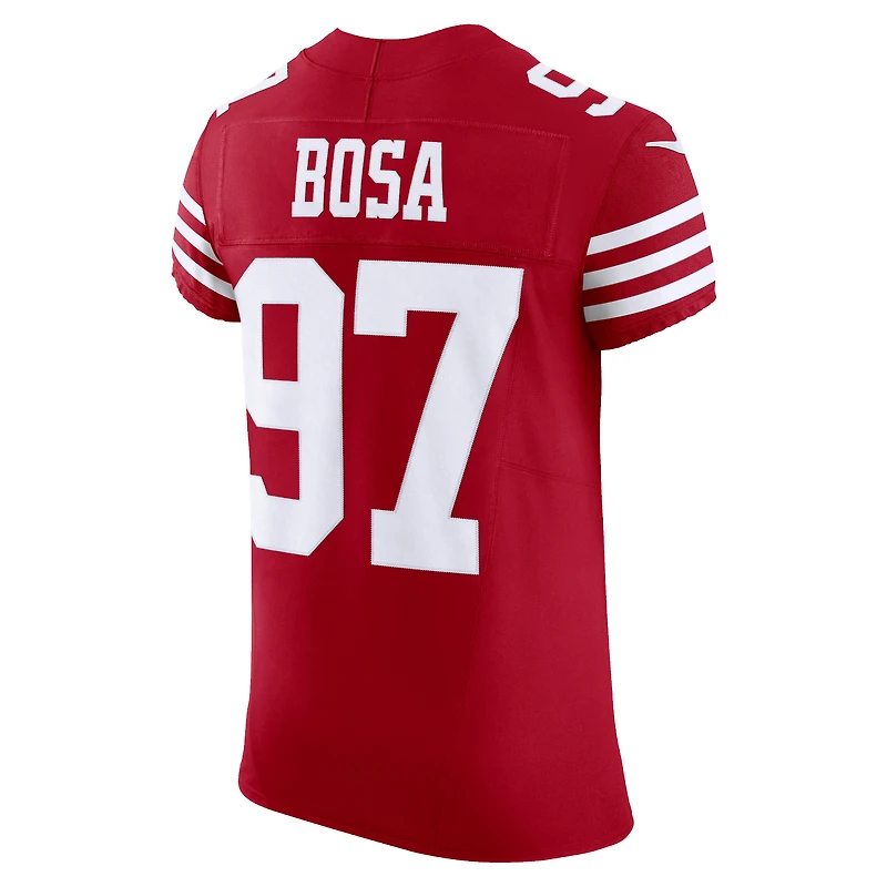 Nike Nick Bosa Scarlet San Francisco 49ers Vapor F.U.S.E. Maillot Élite