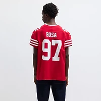 Men's Nike Nick Bosa Scarlet San Francisco 49ers  Vapor F.U.S.E. Elite Jersey