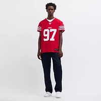 Men's Nike Nick Bosa Scarlet San Francisco 49ers  Vapor F.U.S.E. Elite Jersey