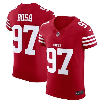 Nike Nick Bosa Scarlet San Francisco 49ers Vapor F.U.S.E. Maillot Élite