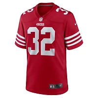 Maillot Nike Patrick Taylor Jr. Scarlet San Francisco 49ers Team Game pour homme