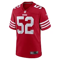 Maillot de match joueur retraité Nike Patrick Willis Scarlet San Francisco 49ers pour homme