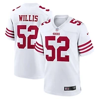 Maillot de match joueur retraité Nike Patrick Willis des San Francisco 49ers pour homme, blanc