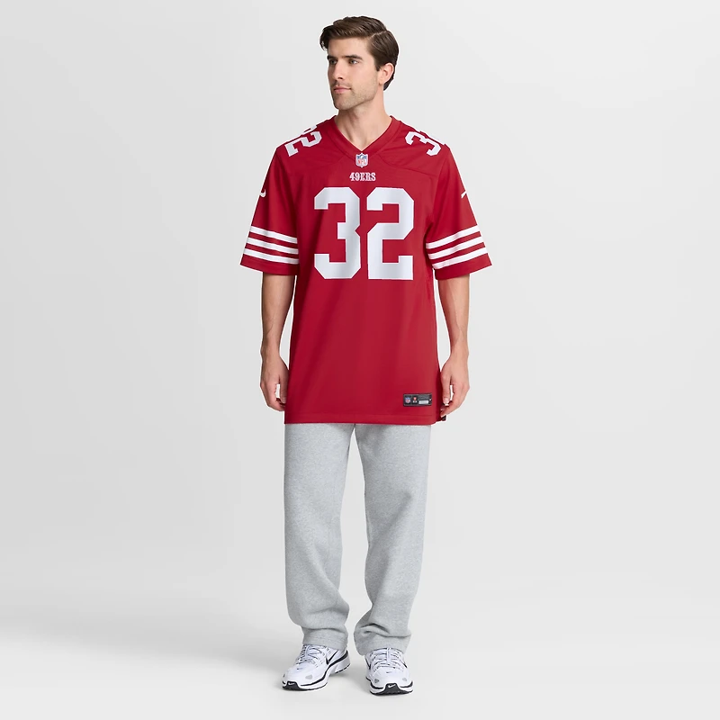 Maillot de match joueur retraité Nike Ricky Watters Scarlet San Francisco 49ers pour homme