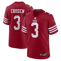 Maillot Nike Robbie Chosen Scarlet pour homme des San Francisco 49ers