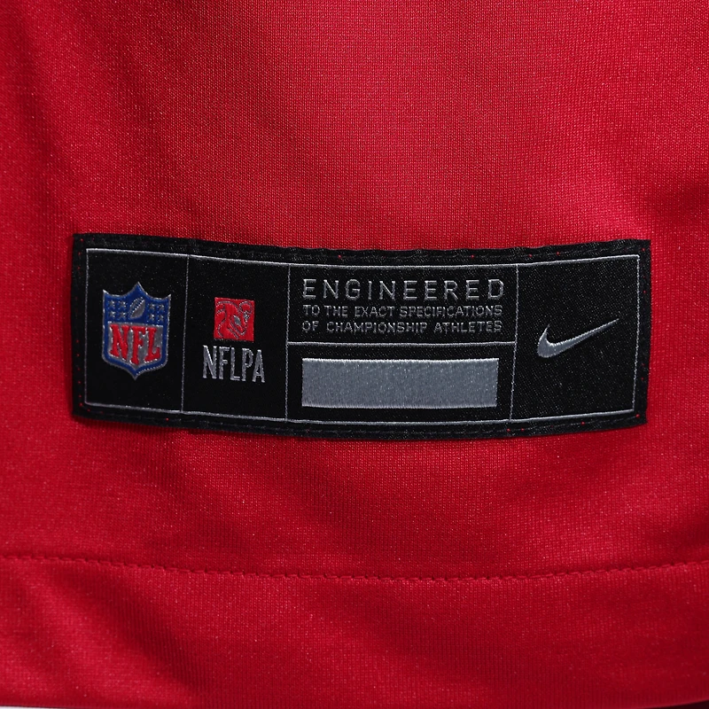 Maillot de match Nike Robert Jones Scarlet des 49ers San Francisco pour homme