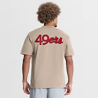 T-shirt Nike Sand San Francisco 49ers Rewind Max90 pour homme
