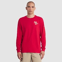 T-shirt à manches longues Nike Scarlet San Francisco 49ers 2025 Rivalries Collection Essential pour homme