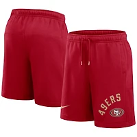 Short Nike Scarlet San Francisco 49ers Arched Kicker pour homme