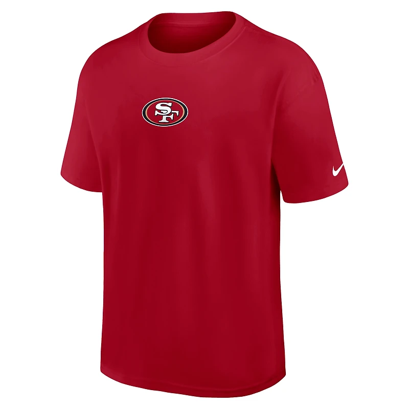 T-shirt Nike Scarlet San Francisco 49ers Dominate The Game Essential Max90 pour homme
