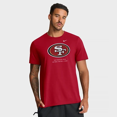 T-shirt essentiel Nike Scarlet San Francisco 49ers pour homme