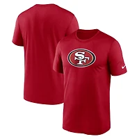 T-shirt Nike Scarlet Performance pour homme avec logo Primetime Legend des San Francisco 49ers