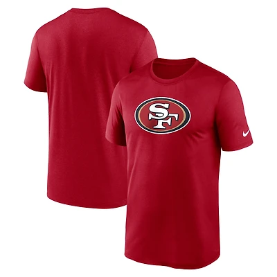 T-shirt Nike Scarlet Performance pour homme avec logo Primetime Legend des San Francisco 49ers