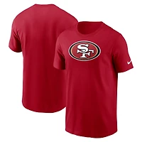 Men's Nike Scarlet San Francisco 49ers Primetime Logo Essential T-Shirt