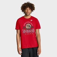 Men's Nike Scarlet San Francisco 49ers Rewind Essential T-Shirt