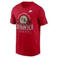 Men's Nike Scarlet San Francisco 49ers Rewind Essential T-Shirt