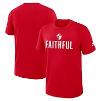 Men's Nike Scarlet San Francisco 49ers Rewind Slub Dri-FIT T-Shirt