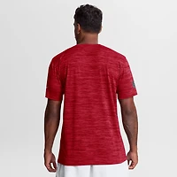 Men's Nike Scarlet San Francisco 49ers Sideline Double Covered Dri-FIT Velocity T-Shirt