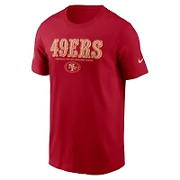 Men's Nike Scarlet San Francisco 49ers Sideline Performance T-Shirt