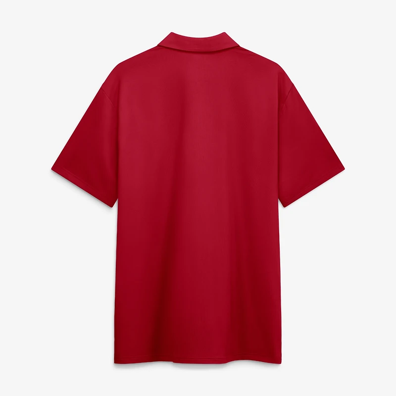 Men's Nike Scarlet San Francisco 49ers Sideline Tour Dri-FIT Polo